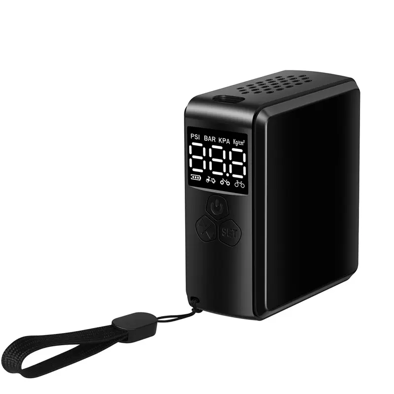 1J壹经胎压预设自停打气筒智能数显迷你高压便携充气泵骑行车载