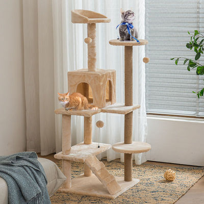 Cat Tree Cat litter one Sisal Scratching Cat tree one small-scale Cat scratch post Toys Kitty Supplies