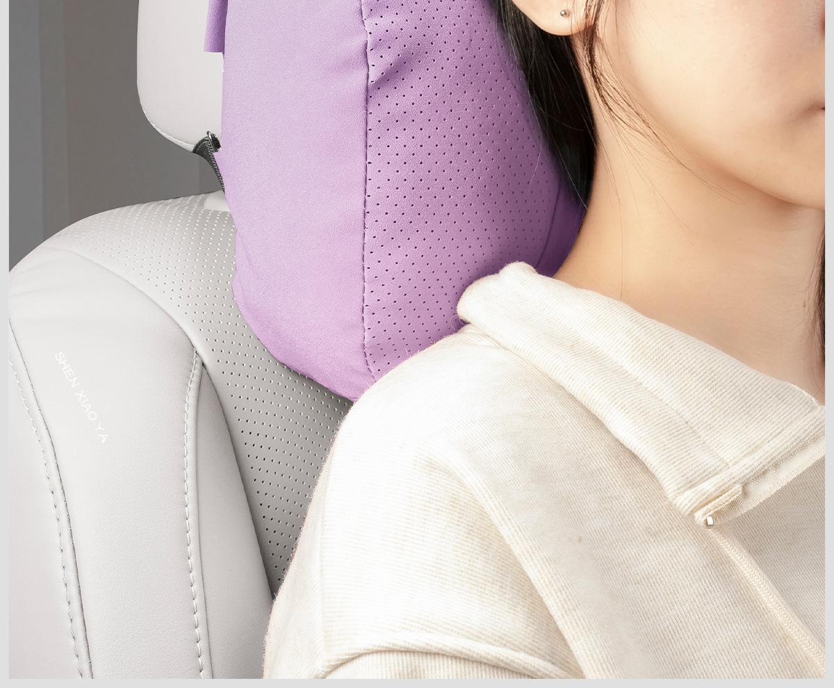 Car Headrest Neck Protector Car Seat Cushion Set 2025 New Model Car-Specific Pillow Lumbar Support Neck Pillow
