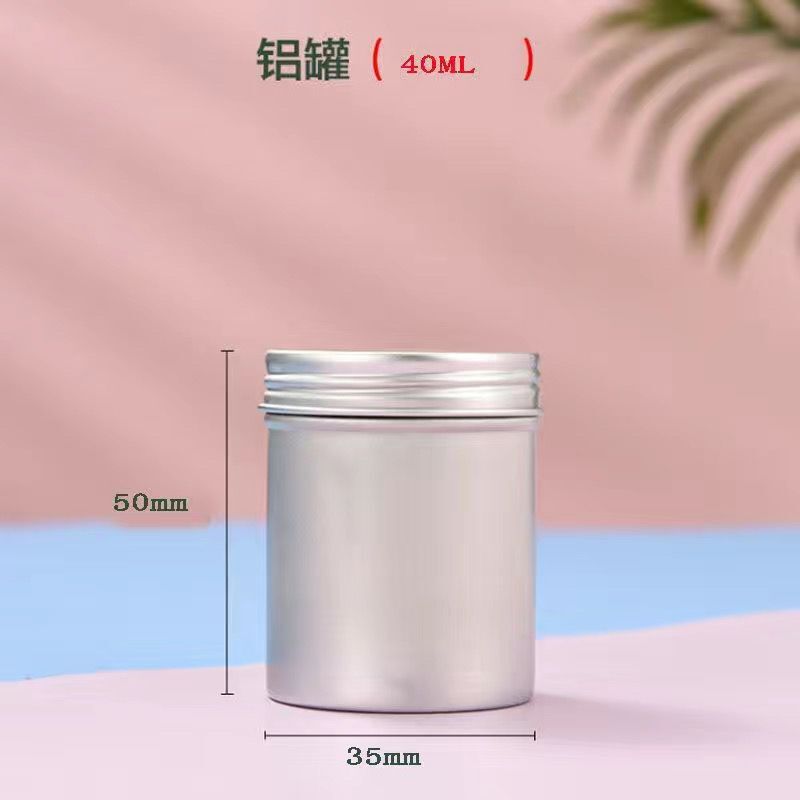 食品グレードの高品質アルミ缶密封茶シリンダー収納ネジ収納ポータブル包装旅行茶缶アルミ|undefined