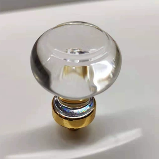 长柄灯笼水晶拉手 抽屉门窗柜门拉手把手玻璃门透明水晶拉手定做