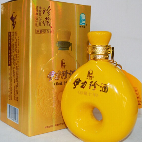 新疆伊力特伊力珍酒珍藏十年 50度250ml*10瓶绵柔型粮食酒