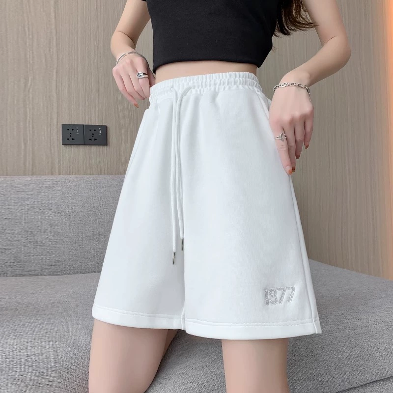 여성용 스포츠 반바지, 루즈 오버사이즈 핏, 얇고 가벼운 레저용, 2–2XL
