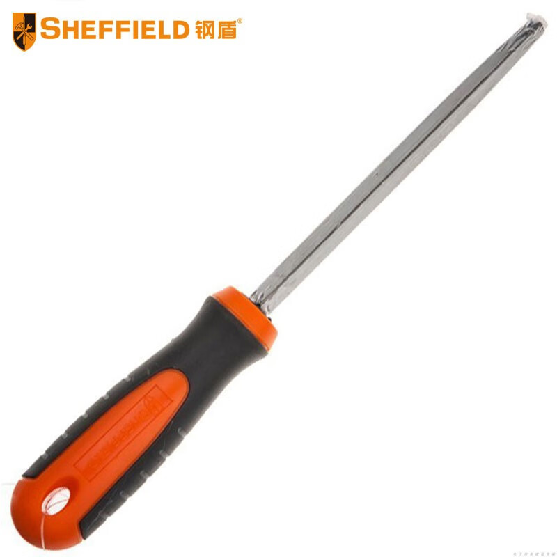 钢盾 SHEFFIELD S099401 细齿三角锉6英寸 三角锉刀钢锉金属平板