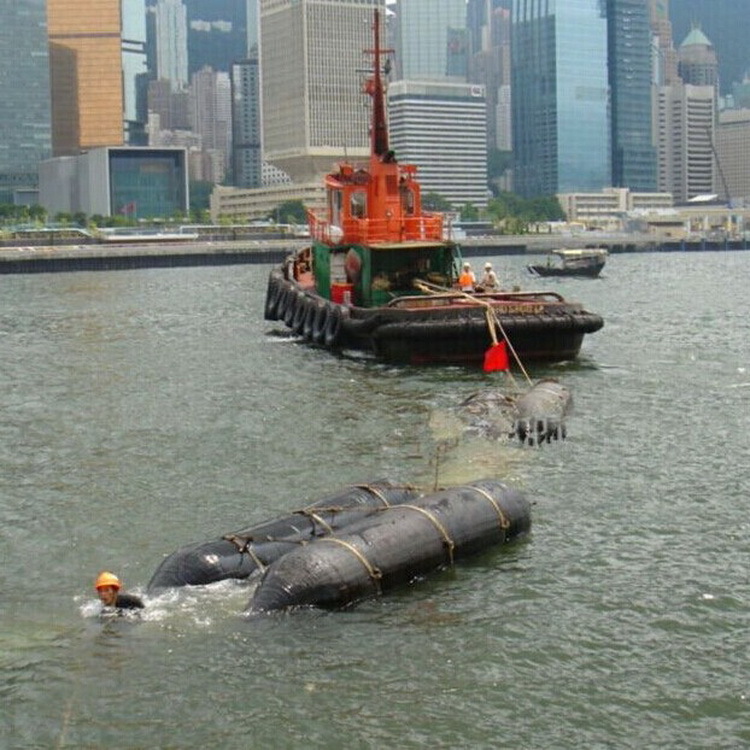 顺航工厂生产耐磨使用寿命长超高压1.5*15米橡胶充气气囊