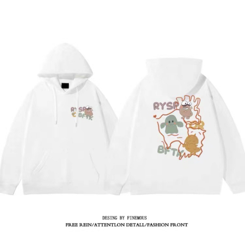 【重磅华棉薄款330克 加绒420克】潮牌卫衣秋季新款小众设