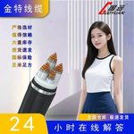 ZR-YJV电缆线国标纯铜yjv铜芯12345芯多型号电力电缆低压电力电缆