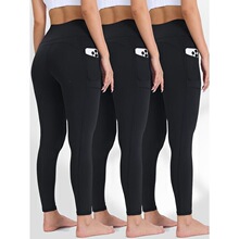 U 92255 High Waist Side Pocket Yoga Pants �����٤�� �羳ר