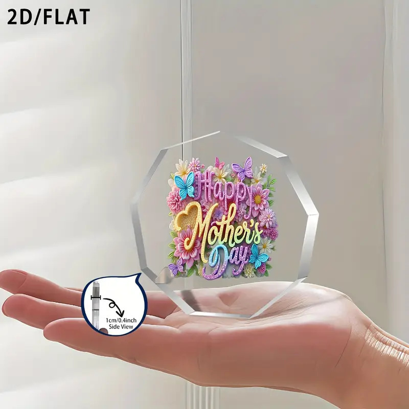 Amazon 新製品ホットセール透明九角形アクリル蝶飾りデスクトップ装飾工芸品テーブルセッティング|undefined