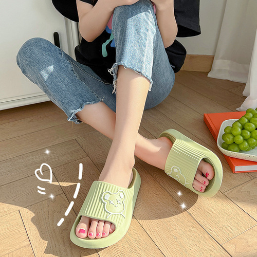 Children's slippers girls summer bathroom bathing slippers men's non-slip soft bottom cartoon parent-child slippers women's wholesale summer