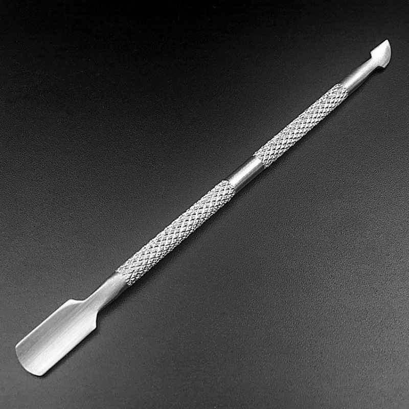 美甲工具死皮推指甲去死皮钢推 不锈钢双头死皮推|undefined