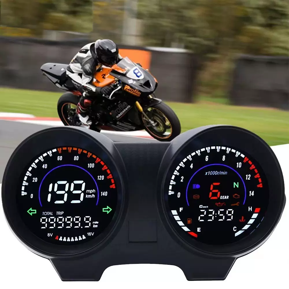 南美2024蓝牙款来电显MAX125阿尔法摩托车仪表CG TITAN150 Fan150