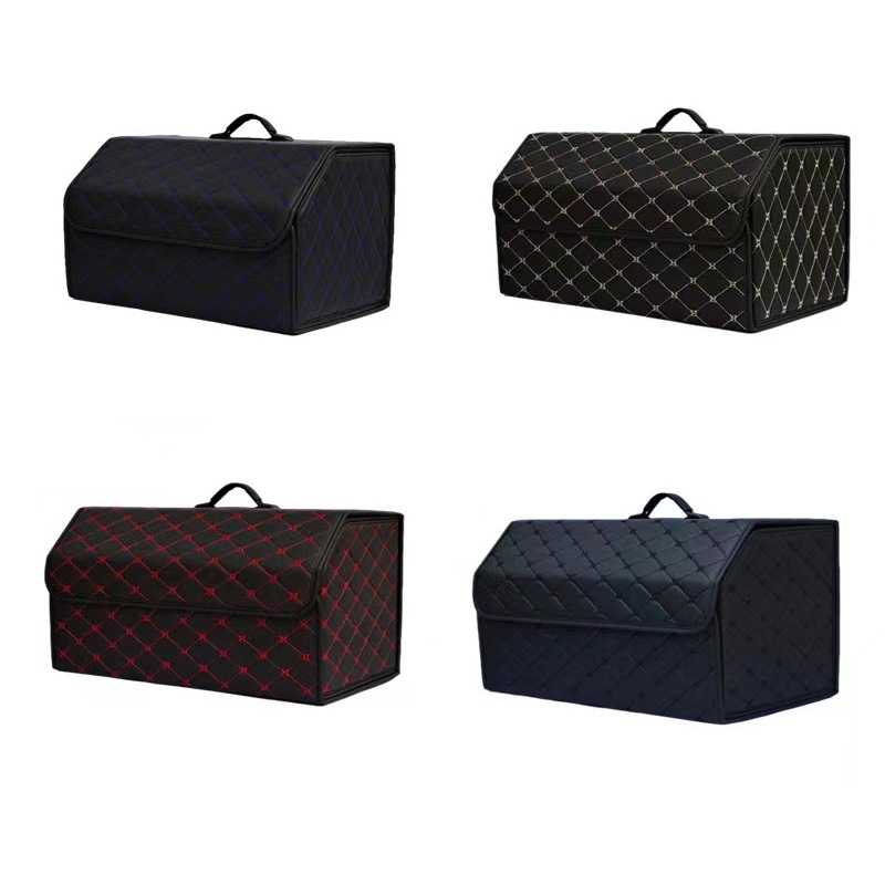 Car trunk storage box, vehicle-mounted storage box, multifunctional organizer box, large-capacity storage box, portable model