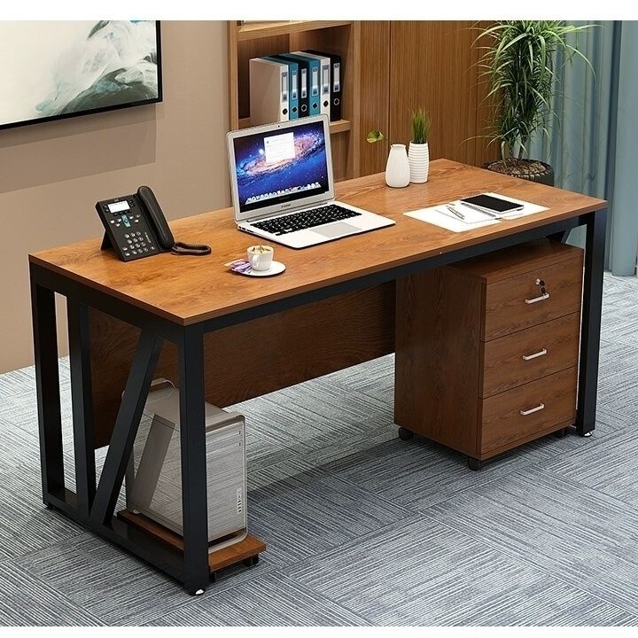Computer Desk Modern Minimalist Office Manager Executive Desk Single Workstation Desk Employee Workstation Computer Desk