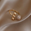 Tide, small design fashionable advanced one size ring, light luxury style, high-quality style, on index finger