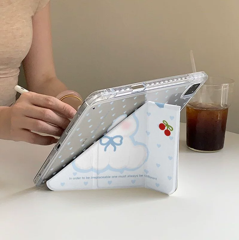 Вишневая бабочка Западная Хайленд Y-образной формы, подходит для Apple iPad11, чехол для Air7/6, защитная обложка PRO с местом под стилус