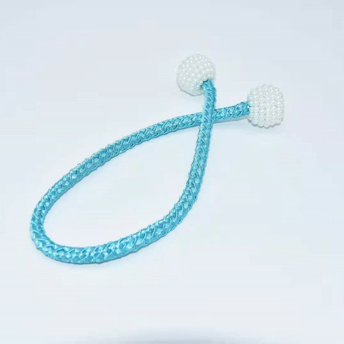 Factory Wholesale High Volume Pair Curtain Hooks Belt Rope No-Hole Magnetic Hooks Curtain Accessories Curtain Belt