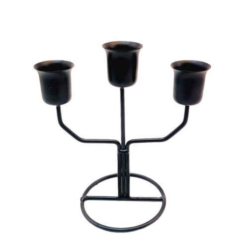 Factory direct sales iron candlesticks living room bedroom bar table wedding film and television metal wind lamp iron wire candlestick wholesale