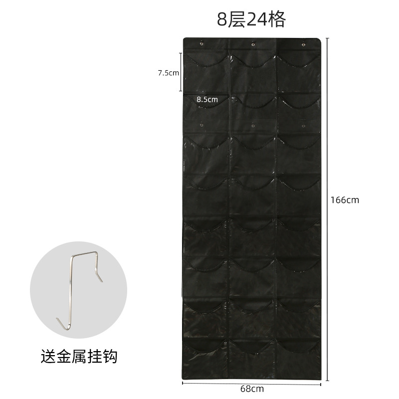 Nueva bolsa de almacenamiento para colgar bolsa de bolsillo transparente transfronteriza bolsa colgante de la puerta bolsa de almacenamiento de sombrero de béisbol nueva bolsa de almacenamiento colgante