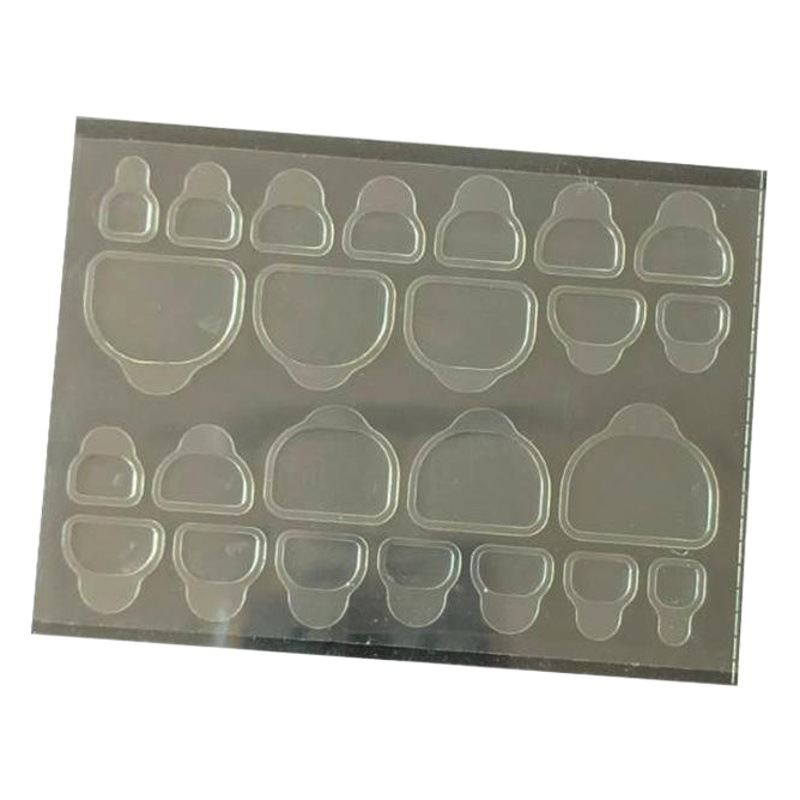 Cinta Adhesiva de Gelatina para Uñas Cristal Impermeable de Alta Adherencia para Pies