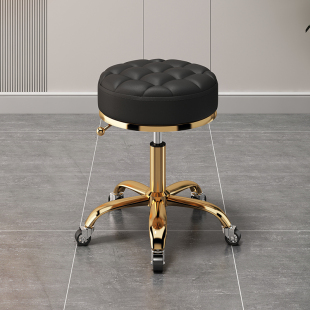 A12 Hair Stool Pulley Lifting Stool for Workers Hair Salon Stool Round Stool Nail Stool Barber Shop