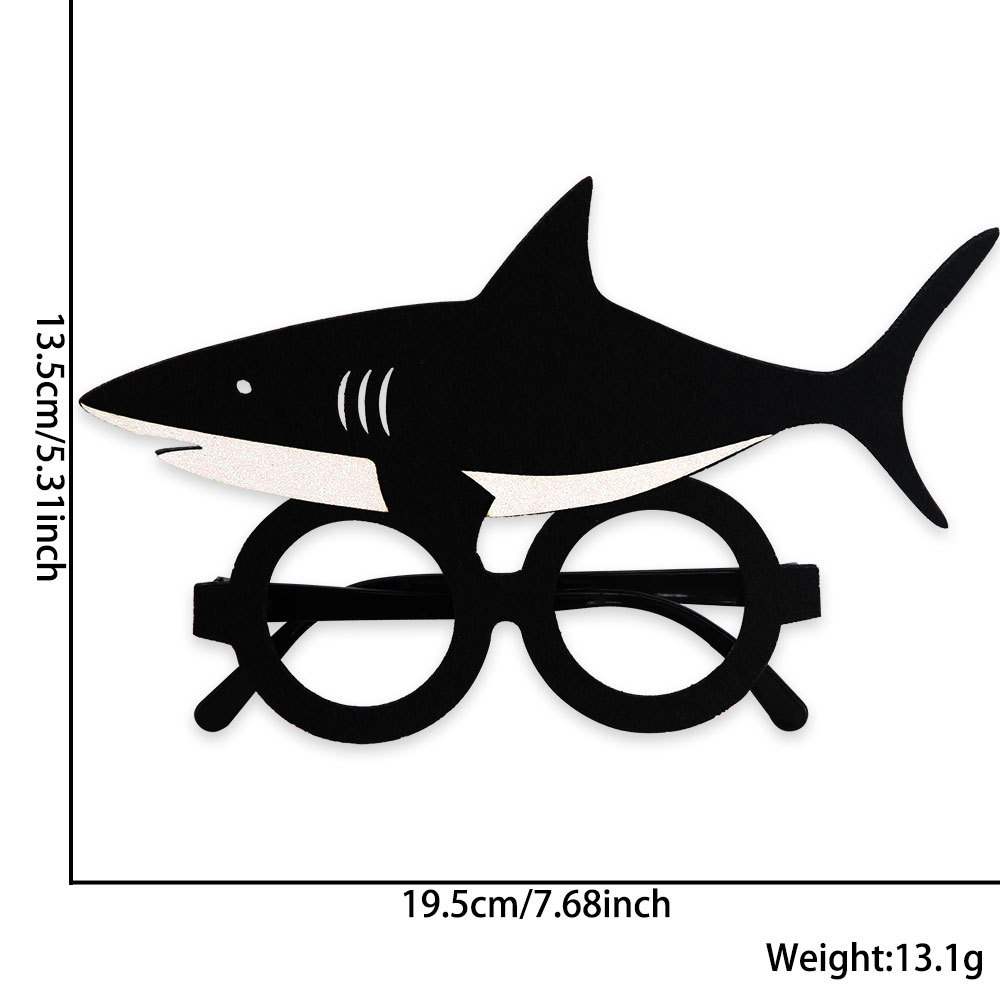 Nuevas gafas con temática del océano Mundo submarino Accesorios de fotografía de dibujos animados para niños Shark Tortuga Gafas de fiesta de cumpleaños image 7