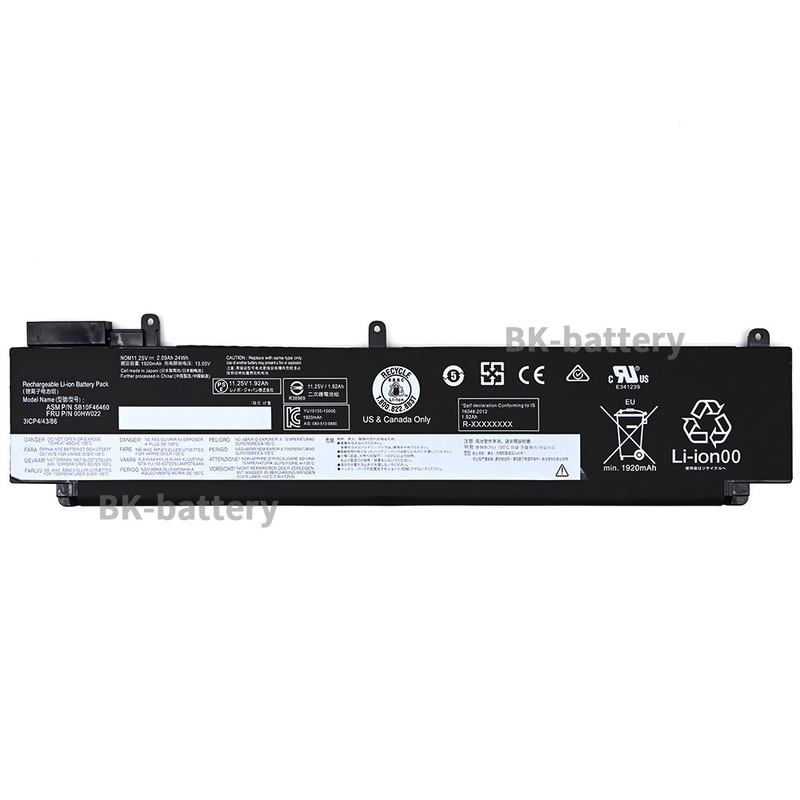 For Lenovo Lenovo ThinkPad T460S SB10F46460 00HW023 00HW022 battery For Lenovo Lenovo ThinkPad T460S SB10F46460 00HW023 00HW022 battery