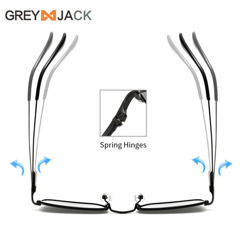 新款个性小框偏光太阳镜时尚男女士墨镜欧美金属夜视镜眼镜批发