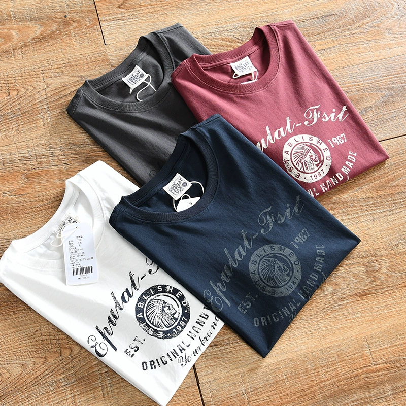 Заказ бренда MADE IN CHINA! Ретро индийский принт! Летняя дышащая футболка с короткими рукавами для мужчин