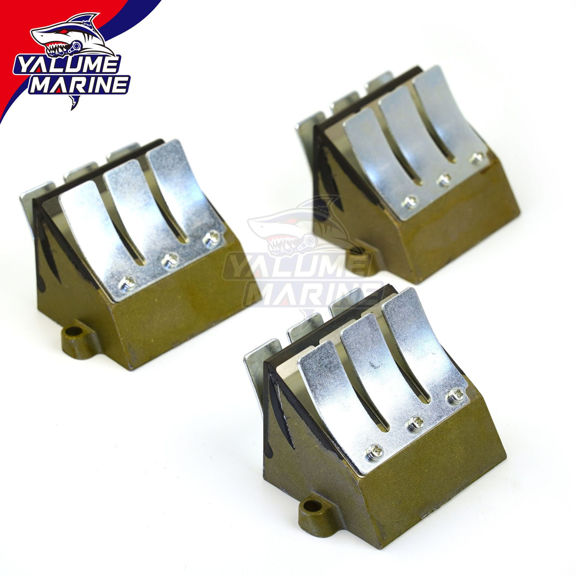 适配雅马哈2冲程75/80/85马力船外机进气阀组件 688-13610-00