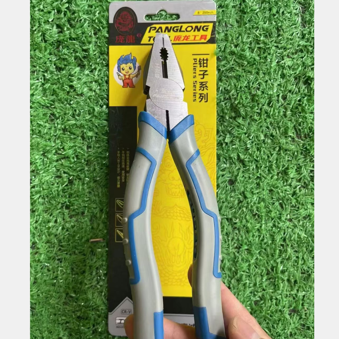 Fábrica al por mayor de doble color mango alicates de pesca alicates diagonales alicates de alambre alicates de tigre alicates puntiagudos herramientas manuales de hardware