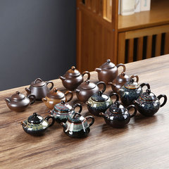 Kiln-turned mini purple sand teapot can be raised and played with, fingertip tea tea pet tea play Kung Fu tea set ornaments directly supplied from the manufacturer