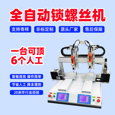 Double head Duplex Automatic lock Screw machine Screw machine Double Speed A Two