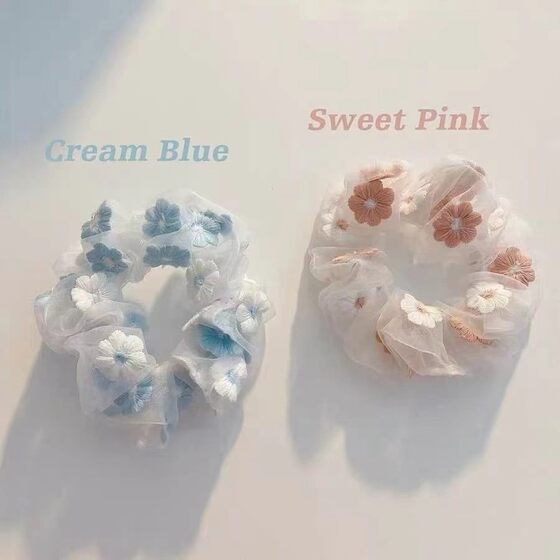 Three-dimensional embroidery headdress accessories dress costume plant flower sofa rose three-dimensional modern organza fabric