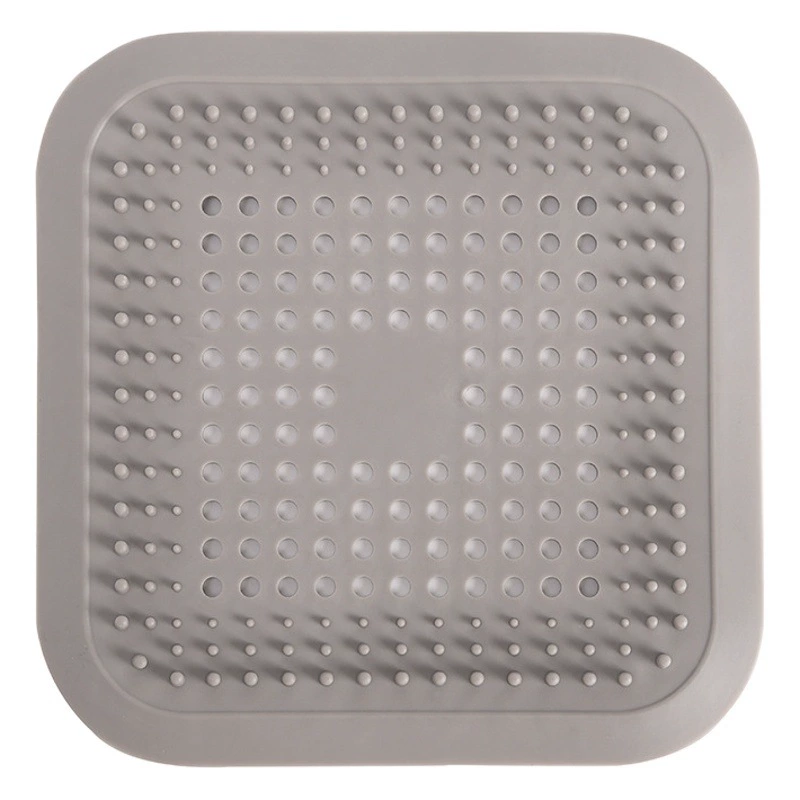 Силиконовая Крышка для слива в полу, защита от засорения раковины, слив в ванной, фильтр для защиты от засорения, канализационный фильтр