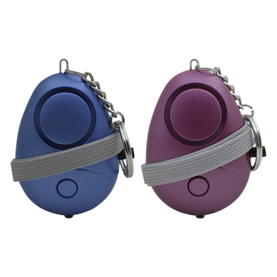 Alarma Personal de Tirador Portátil con Luz LED para Mochila y Llavero