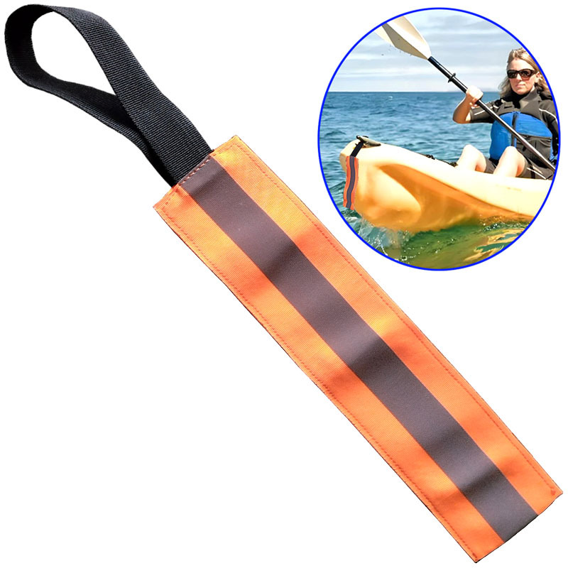 Factory in stock Cross-border Kayak SUP Canoe Hanging Safety Flag Trailer Warning Flag Safety Reflective Flag
