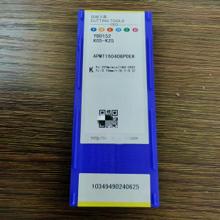 Authentic Zhuzhou Cnc Blade Black Cast Iron Special Blade Apmt160408Pder Ybd152 Genuine