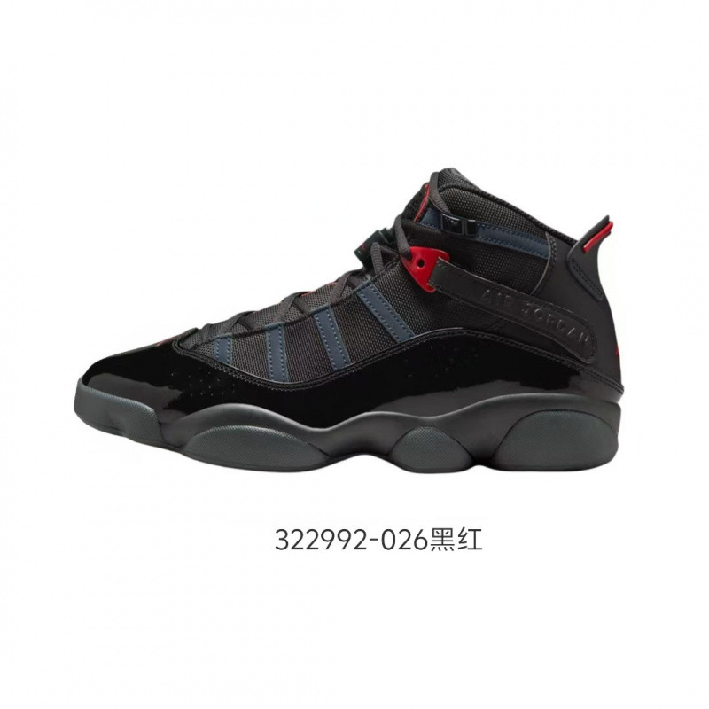 Fábrica AJ6 seis coronas Wang Kang Dunk Zapatillas Joe 6 anillos negro y blanco Panda Bunny Tiffany Blue Zapatillas deportivas image 7