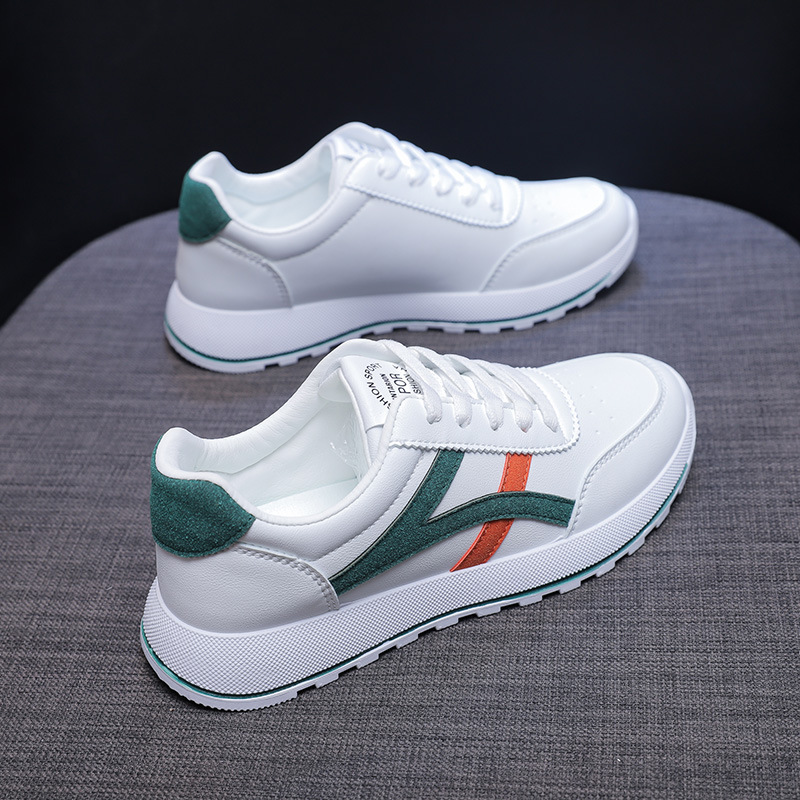 Forrest Gump Shoes Women's K-Style Versatile Sports and Casual Shoes 2024 Spring Soft Sole Soft Surface Douyin Popular White Shoes Women's Fashion