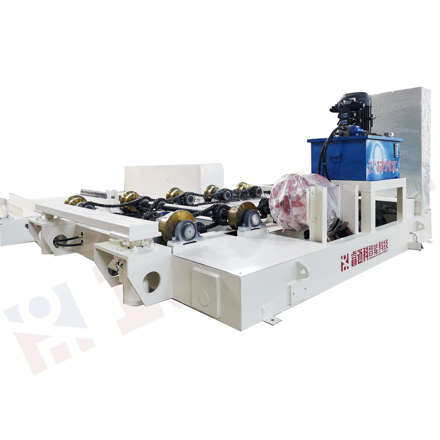 重型钢轨运输平台转运平板车水泥管平移电动遥控轨道车电动地平车