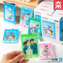 正版VINLAA名侦探柯南亚克力拼图邮票拼图儿童玩具生日礼物潮玩