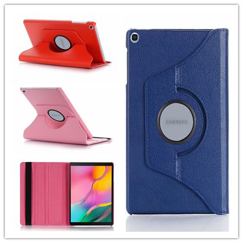 Suitable for Samsung Tab A11+/A9 Plus Rotating Protective Case A11/A9 (8.7inch) Lychee Pattern P610 Case