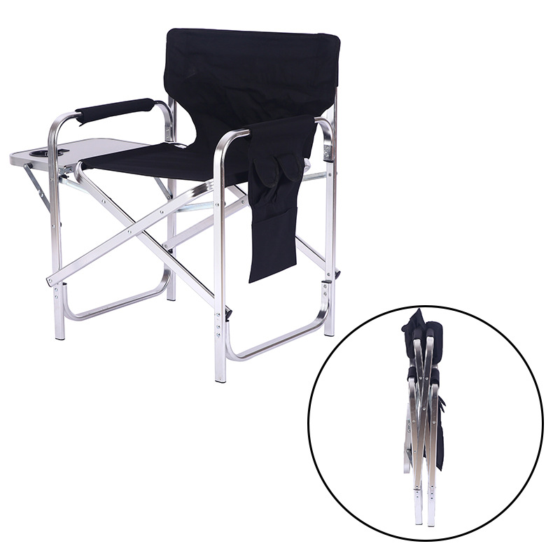 Nueva aleación de aluminio Director silla plegable al aire libre portátil playa pesca silla moda simple ocio silla al por mayor