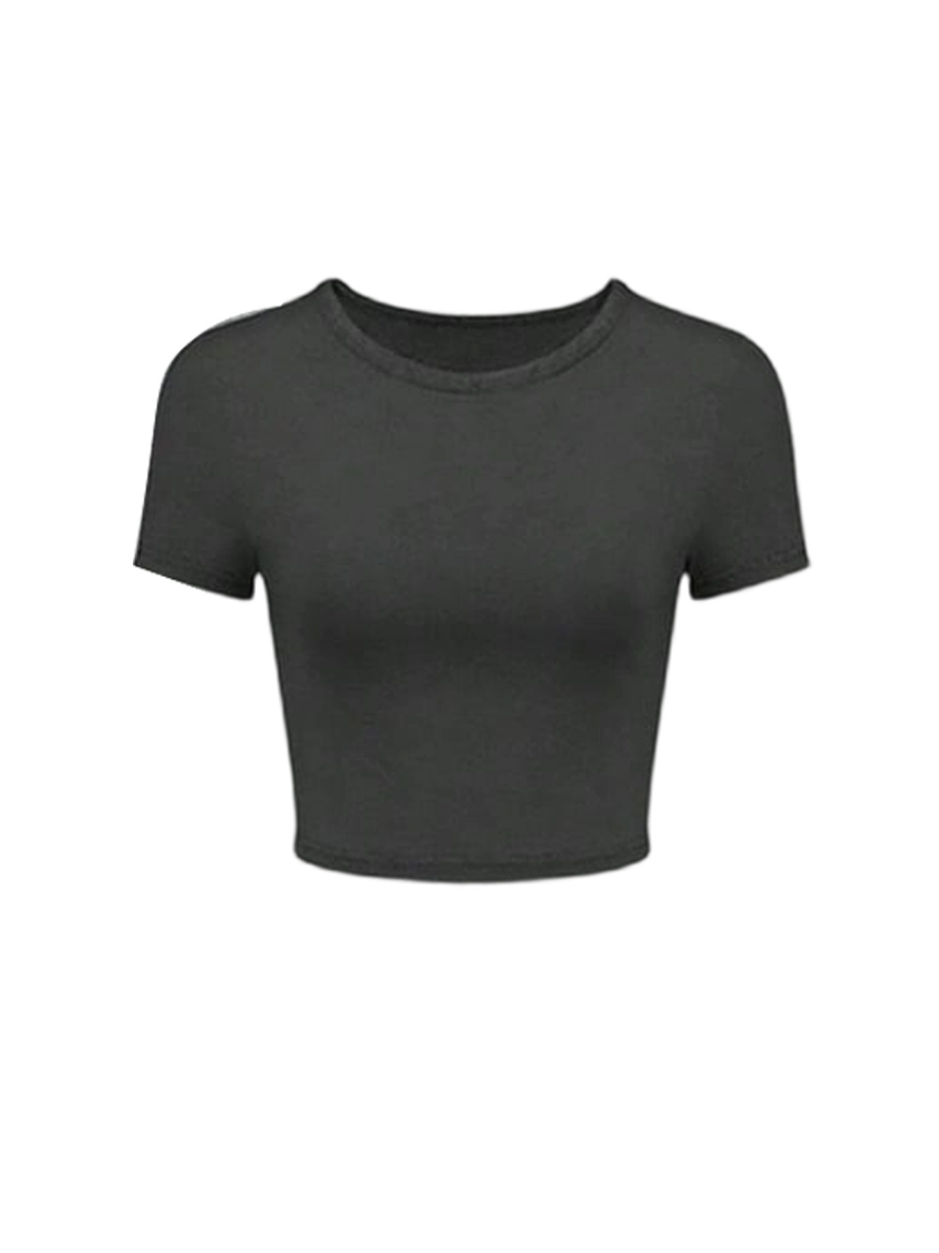 Women's Clothing High-Waisted Flared Pants Women's Spring/Summer Casual Sportswear Cropped Short-Sleeved Multi-Occasion Style_ecoleips.com