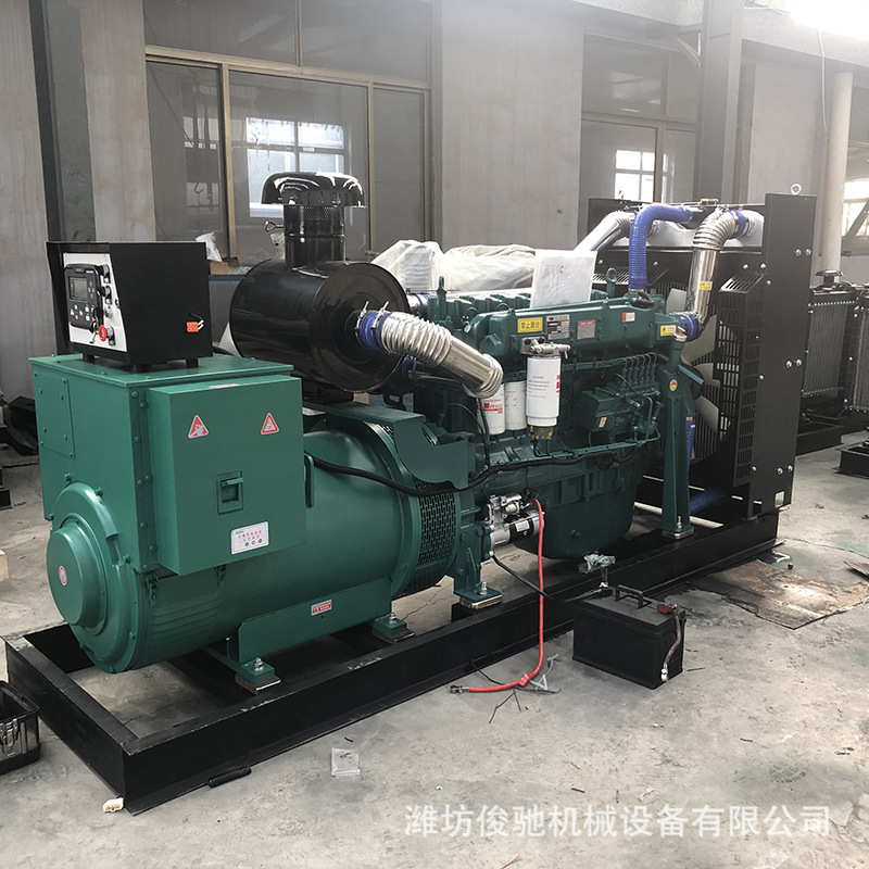 300千瓦养猪场备用全铜无刷发电机 300kw潍坊柴油发电机组