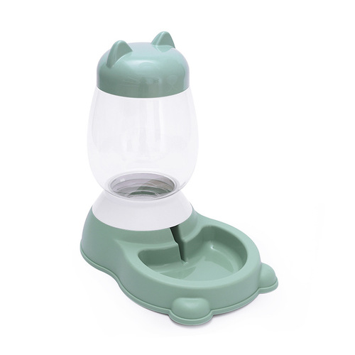 Cat water dispenser automatic feeder dog water dispenser basin flow unplugged pet water feeding all in one