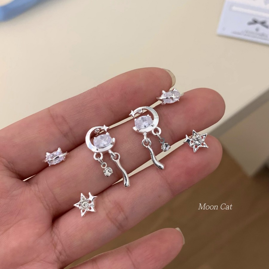 Cute geometric earrings