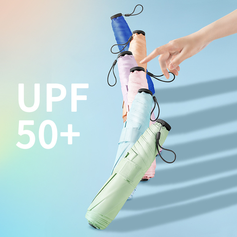 Japanese Ultra-Light Umbrella Carbon Fiber Umbrella Sun Umbrella for Women, Dual-Use for Sun and Rain, Uv Protection Sunshade Umbrella for Women