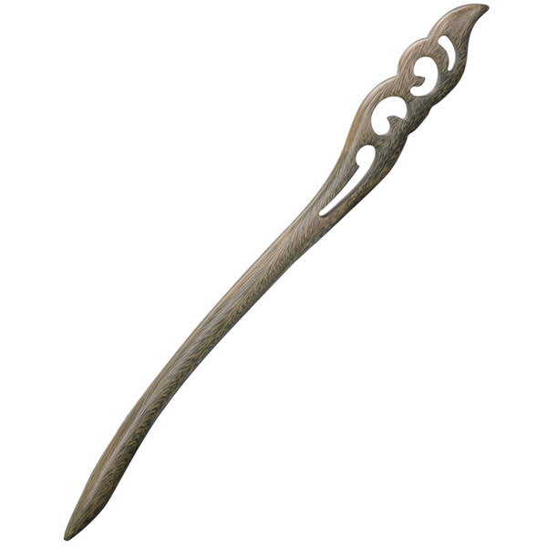 Chinese hairpin green sandalwood